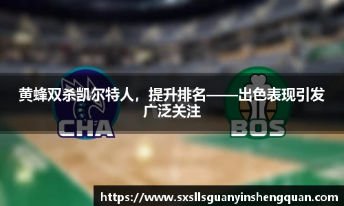 黄蜂双杀凯尔特人，提升排名——出色表现引发广泛关注